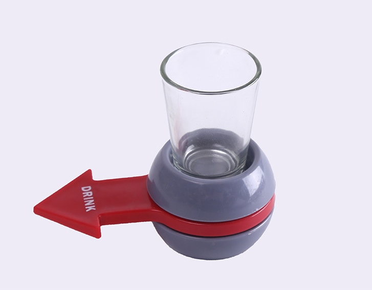 trò chơi mũi tên xoay ăn nhậu spin the shot