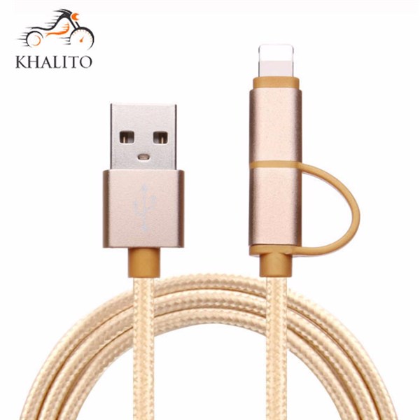 Cáp sạc 2 đầu 1m2 IP/Samsung Box