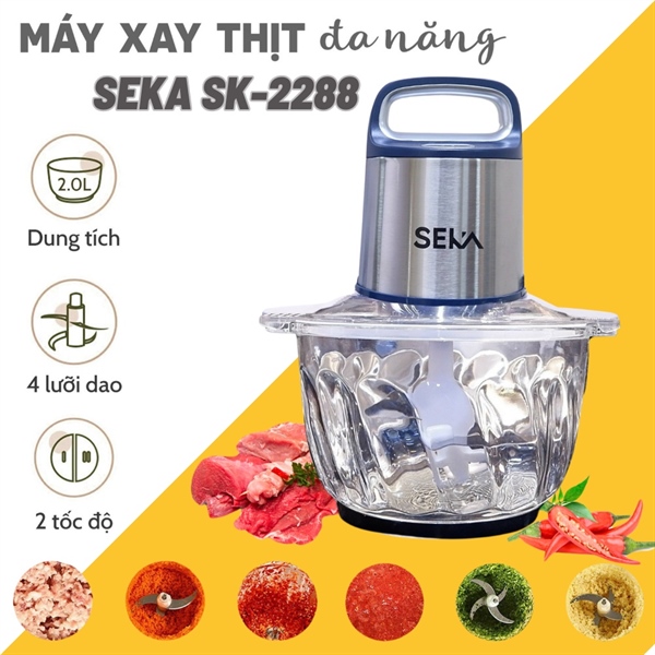 máy xay thịt seka 2288 công nghệ Japan cao câp