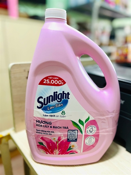 Nước lau sàn Sunlight can 3.6kg