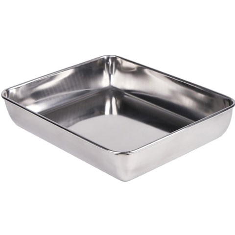 Mâm inox đặc biệt 25x35x5cm
