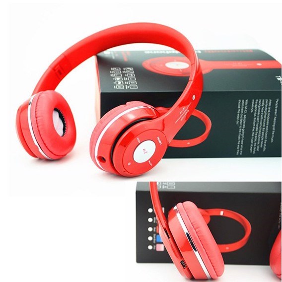 Tai nghe bluetooth không dây chụp tai S450 có khe thẻ nhớ hàng loại 1 âm thanh cực hay