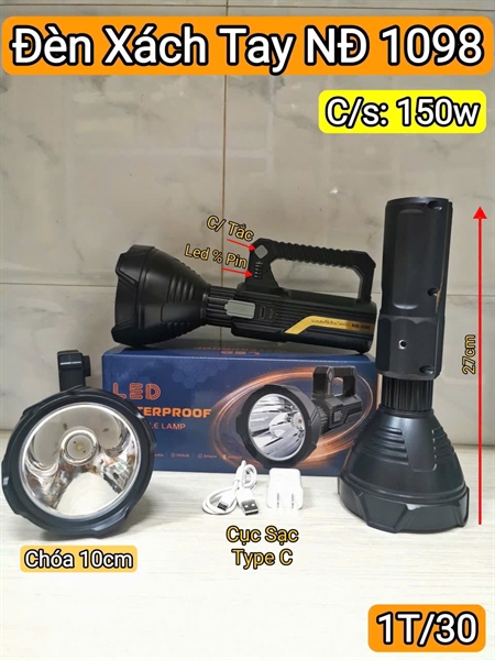 đèn pin 1098