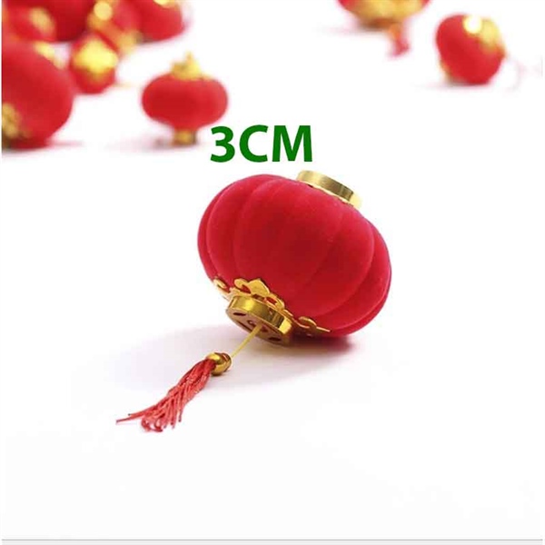 Set 30 lồng đèn đỏ trang trí tết size 3