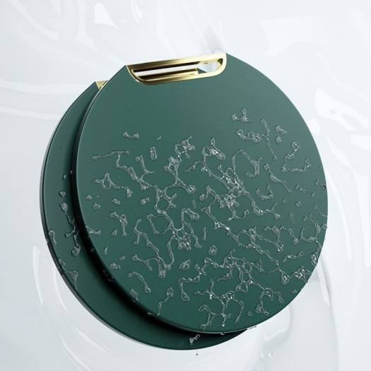 Thớt nhựa xanh tròn kháng khuẩn