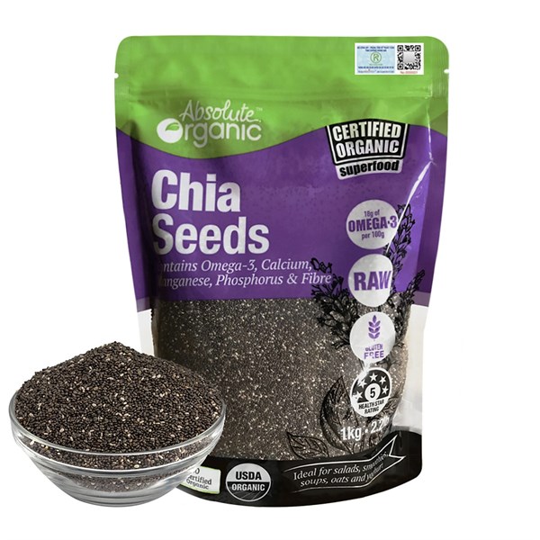 Hạt chia Úc tím bịch 1kg
