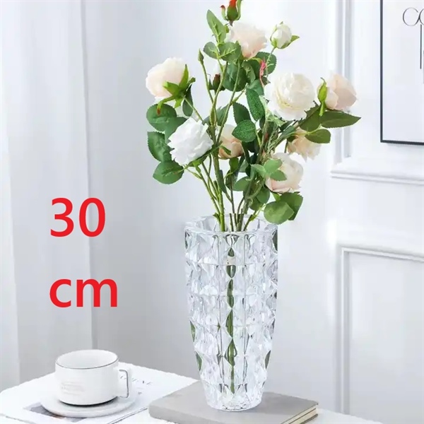 Bình hoa thủy tinh Delisoga cao cấp 30cm (loại cao hơn)