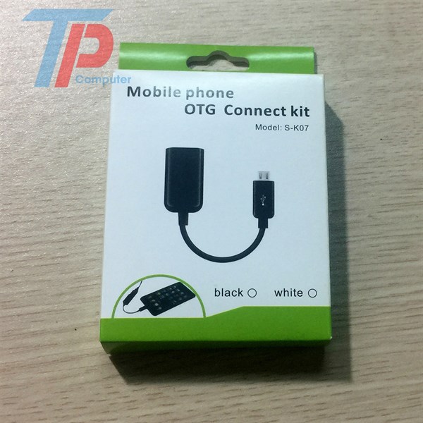 Cáp OTG Micro Usb Có hộp