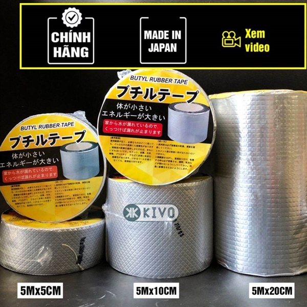 keo butyl tem vàng hàng xịn bảng 20cm