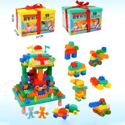 Bộ đồ chơi lego 240 chi tiết hình hộp quà