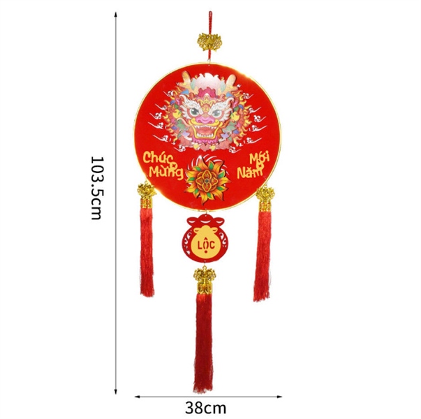 liễng treo rồng xoay 2024 size 38cm