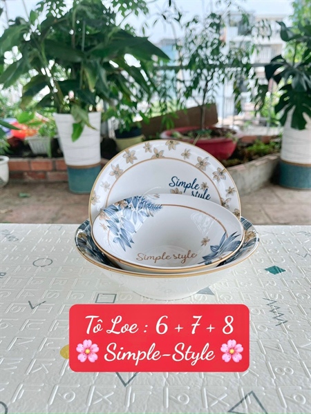 Tô loe size 7inch 18cm