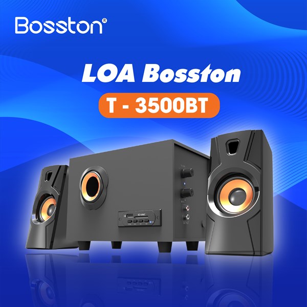 Loa Bluetooth Bosston T3500 2.1 Led RGB