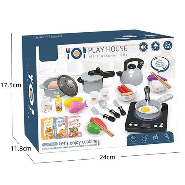 Đồ chơi nhà bếp 36 món cho bé mini kitchen set