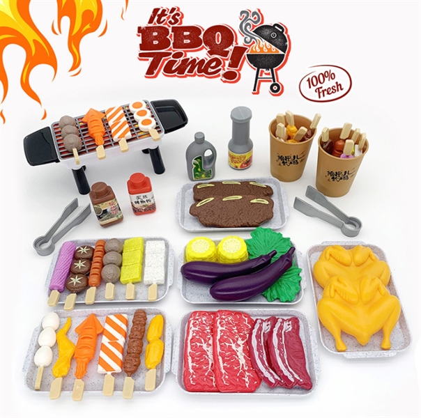 Đồ Chơi Bếp Nướng BBQ 55 chi tiết cho bé