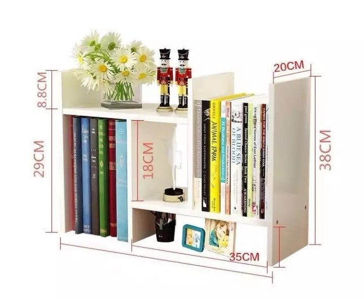 kệ sách đa năng để bàn lắp ghép
