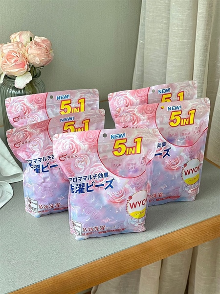 túi 40 viên giặt 5in1 hương trái cây siêu thơm