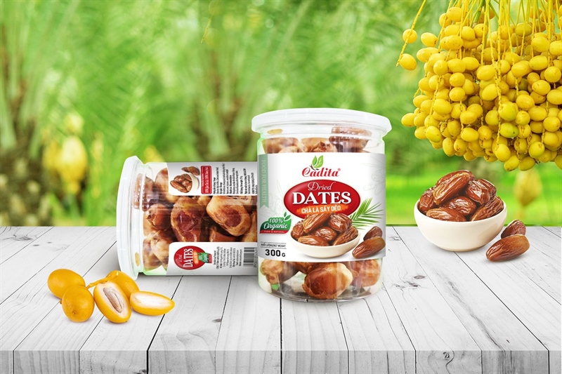 Chà là sấy dẻo hũ 500g hàng công ty