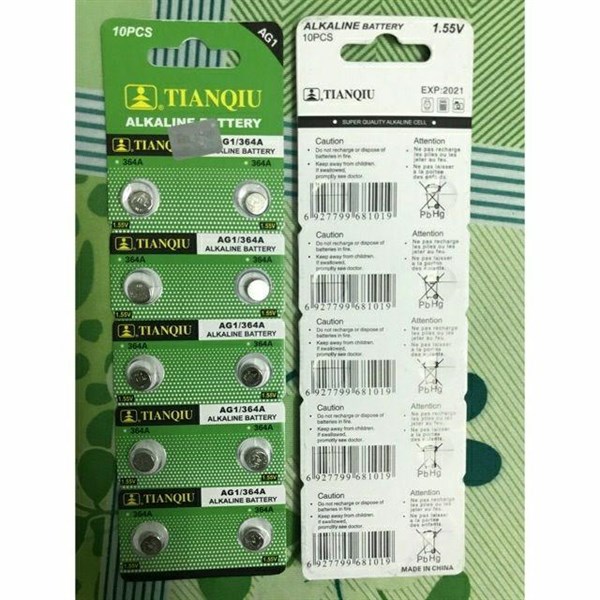 Pin đồng hồ AG1