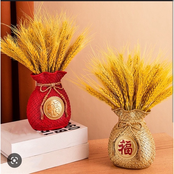 bình cắm hoa túi tiền mang tài lộc cao 25cm