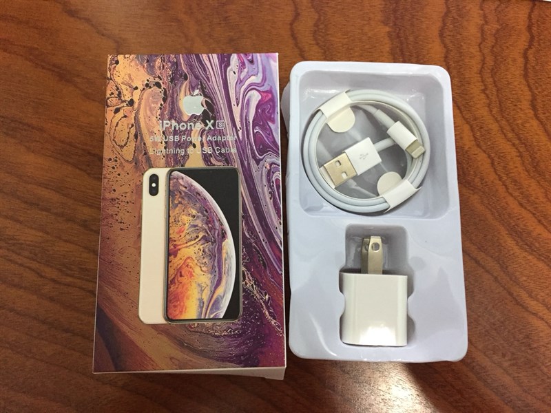 Bộ sạc Iphone XS Max linh kiện