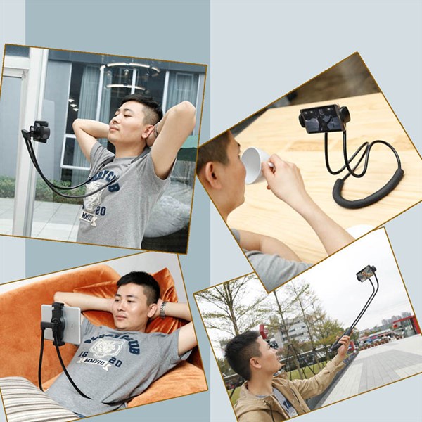 giá đỡ đeo cổ cho điện thoại ipad