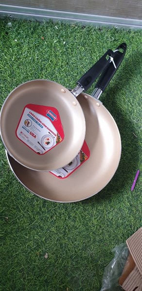 Chảo cặp Sunhouse chính hãng 18cm + 24cm