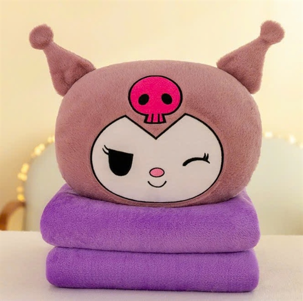 Bộ chăn kèm gối hoạt hình Kuromi