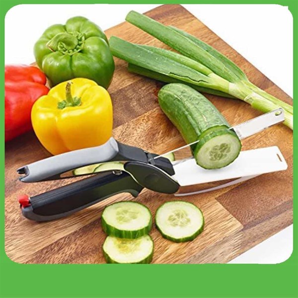 kéo thông minh kèm thớt clever cutter