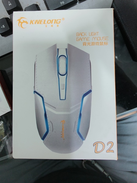 chuột dây chuyên game 1200dpi có đèn led KWELONG D2 BH 6th