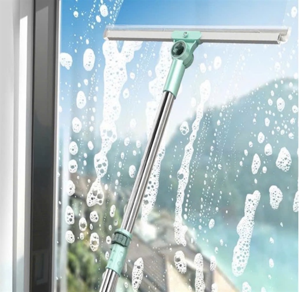 Cây gạt nước nhà tắm 50cm thông minh xoay 360, gạt sạch nhà tắm chống trượt