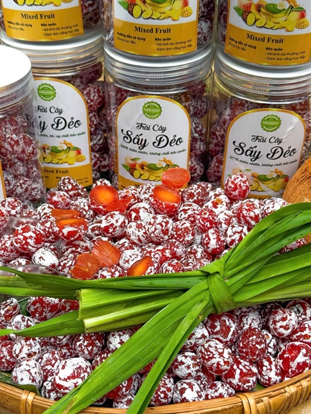 Mận cơm sấy dẻo 500gram