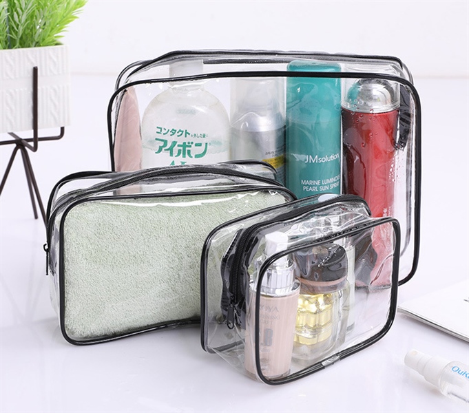 Combo 3 túi đựng đồ cá nhân trong suốt (không phải GINCEVHY)