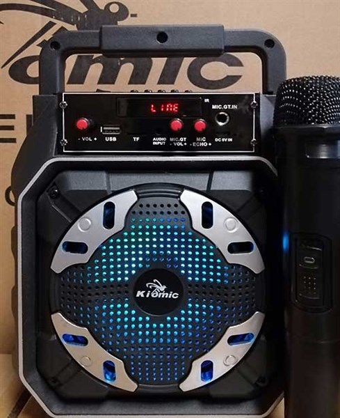 Loa bluetooth Kiomic K98 - Tích hợp mic không dây