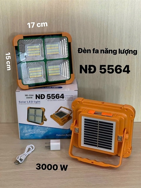 Đèn pha NLMT NĐ 5564 công suất 3000W