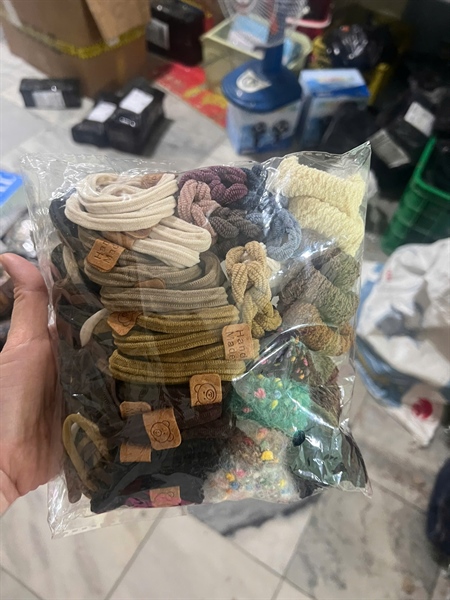 set 136 thun cột tóc