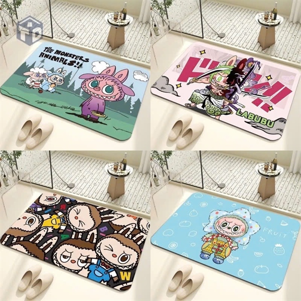 Thảm silicon hình labubu mẫu mới siêu hot