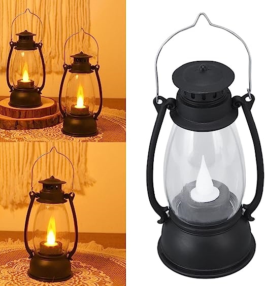 đèn dầu phong cách retro cổ điển sài pin