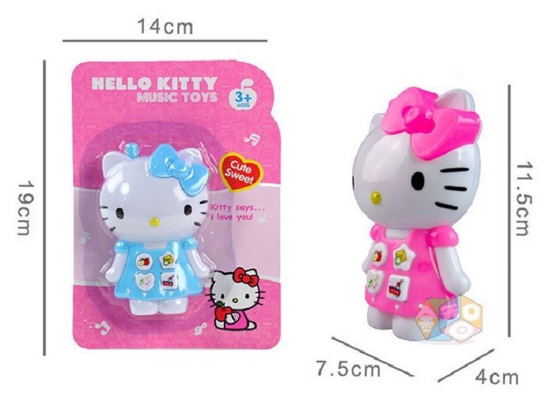 đồ chơi mô hình điện thoại hello kitty