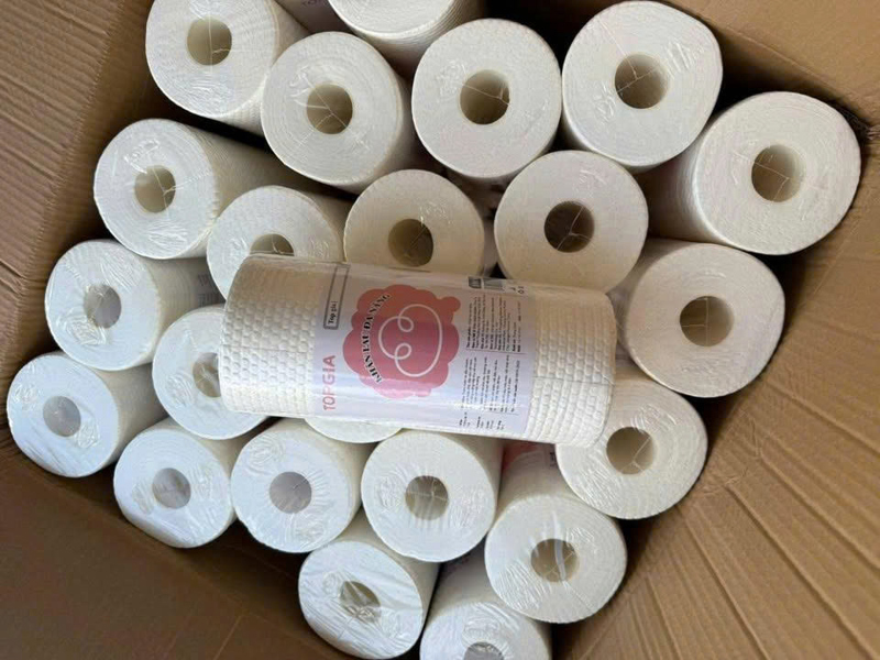 Cuộn giấy lau đa năng TopGia