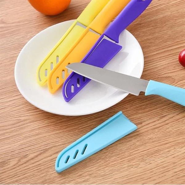 dao gọt vỏ trái cây kute có nắp