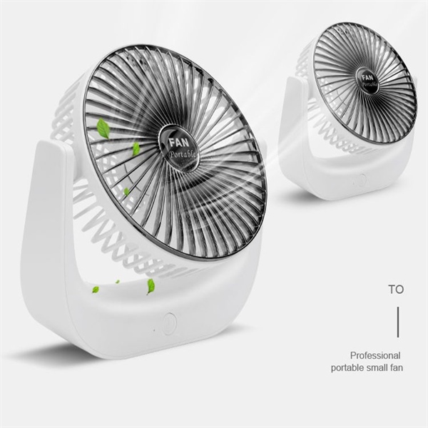 quạt bàn sạc tích điện KY-903 xoay 120 độ