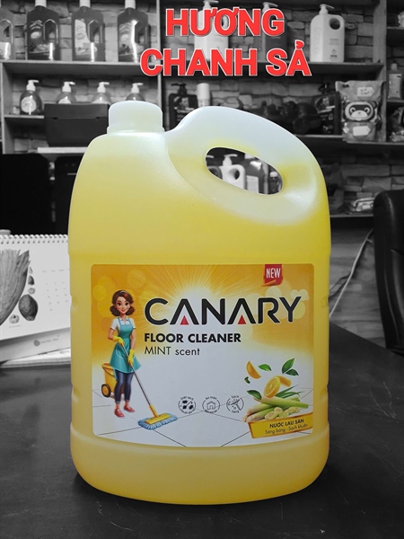 nước lau sàn Canary can 3.8kg