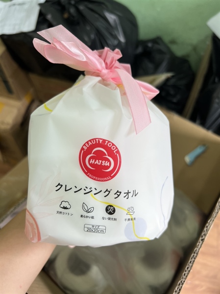 Khăn mặt khô Hàn Quốc mã mới Hatsu