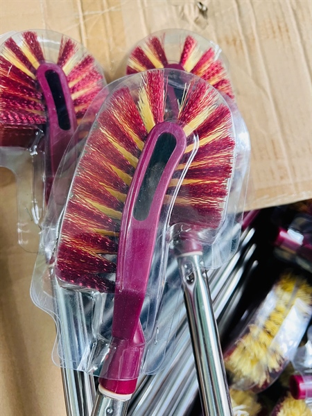 cọ toilet 2 dầu cán dài xịn