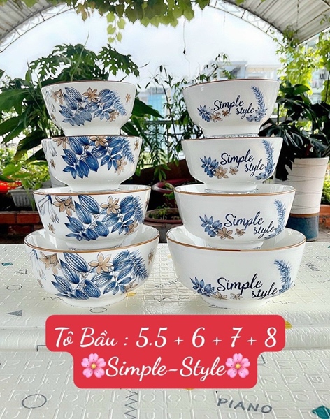 Tô bầu size 7inch 18cm