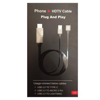 Cáp HDMI đa năng từ đt lên tivi