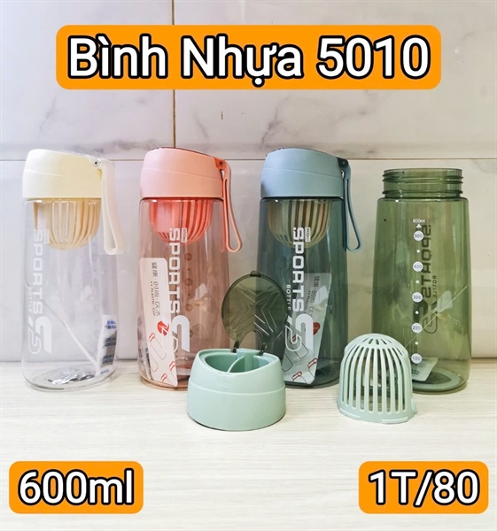 Bình nước thể thao có lọc 600ml