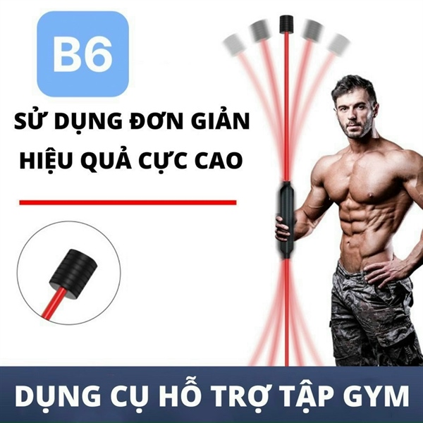 Gậy tập gym rung đàn hồi