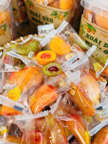 KẸO XOÀI DẺO MUỐI ỚT